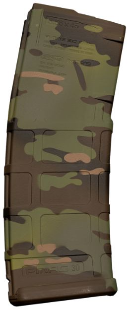 Picture of Weapon Works 228042 PMAG GEN M2 MOE 30rd Fits AR/M4 Multi-Cam Tropic Polymer