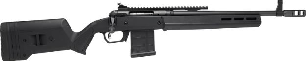 Picture of Savage Arms 58171 110 Scout Full Size 5.56 NATO 10+1  16.50" Matte Black Threaded Barrel, Picatinny Rail Carbon Steel Receiver, Black Magpul Hunter Synthetic Stock