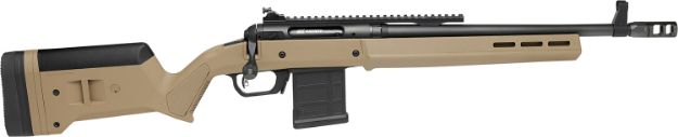 Picture of Savage Arms 58190 110 Scout Full Size 300 Blackout 10+1  16.50" Flat Dark Earth Threaded Barrel, Picatinny Rail Carbon Steel Receiver, Magpul Hunter Synthetic Stock