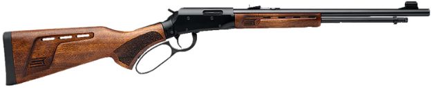 Picture of Savage Arms 46020 DLX Revel 22 LR 12rd 18" Black Medium Profile Barrel Black Aluminum Receiver Drilled & Tapped Satin Walnut Walnut Stock Classic Walnut Wood Grips Features Toolless Takedown