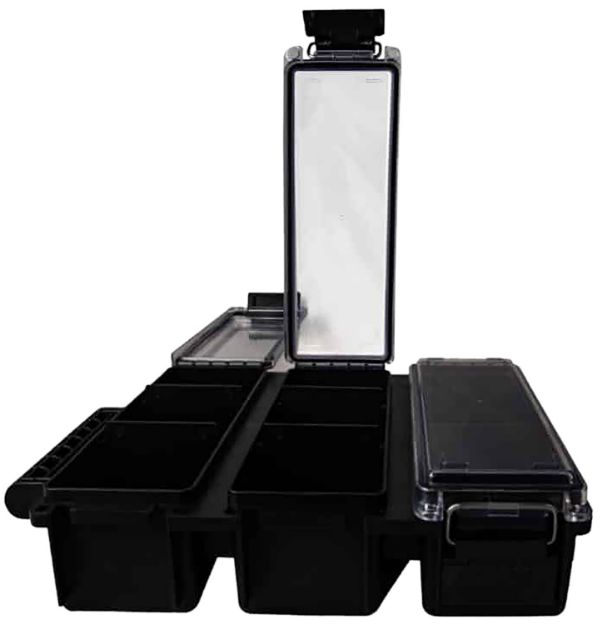 Picture of Berry's 68911 Tri-Can Triple Ammo Can Black Plastic