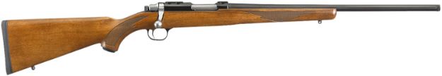 Picture of Ruger 7225 77/22  22 Hornet 6+1 Capacity, 20" Threaded Barrel, Blued Alloy Steel, Integral Scope Mount On A Solid Steel Receiver, American Walnut Stock