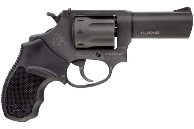 Picture of Taurus 2942031 942  22 LR 8rd 3" Barrel, Overall Matte Black Finish Steel & Finger Grooved Black Polymer Grip