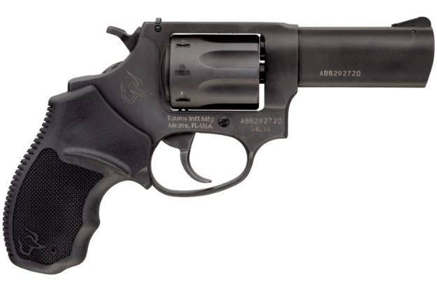 Picture of Taurus 2942M031 942  22 WMR 8rd 3" Barrel, Overall Matte Black Finish Steel & Finger Grooved Black Polymer Grip