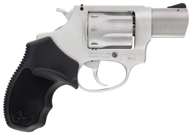 Picture of Taurus 2942029 942  22 LR 8rd 2" Barrel, Overall Matte Finish Stainless Steel & Finger Grooved Black Polymer Grip