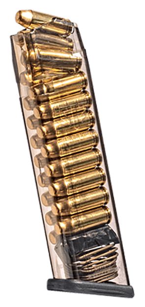 Picture of ETS Group GLK2020 Pistol Mags  20rd Extended 10mm Auto Compatible w/Glock 20/29/40 Clear Polymer