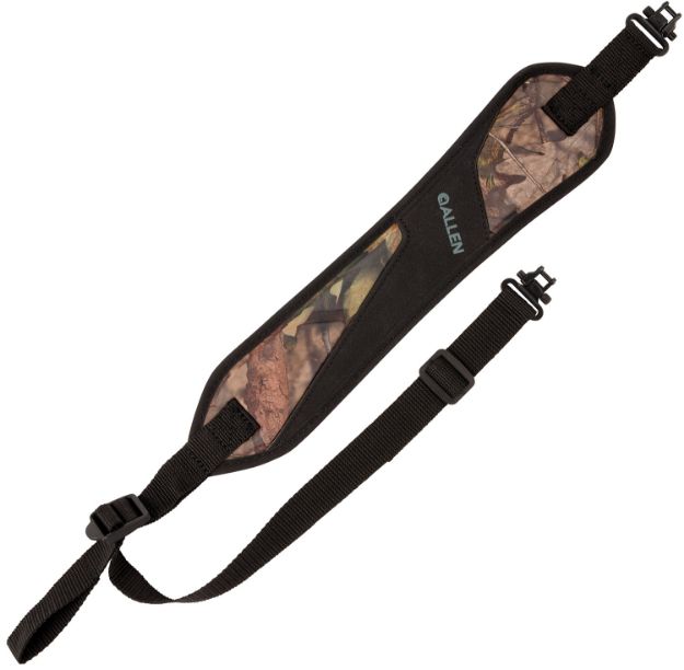 Picture of Allen 8287 Glenwood Lightweight Rifle/Shotgun Sling w/Magnum Swivels Mossy Oak Break-Up Country w/Black Trim 15" Foam Sling Pad, Adjustable Length to 38"