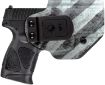 Picture of Taurus 1G3C93110CK7 G3C  Compact Frame 9mm Luger 10+1 3.26" Matte Stainless Steel Barrel, Matte Black Tenifer Serrated Steel Slide, Black Polymer Frame w/Picatinny Rail, Black Polymer Grip, Right Hand