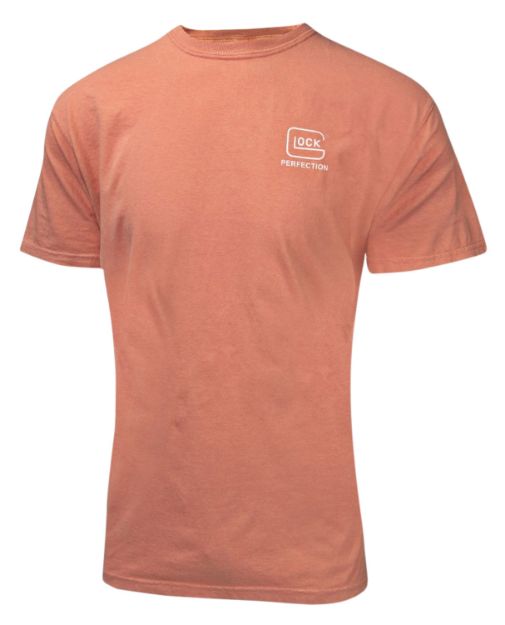 Picture of Glock AA75130 Crossover  Coral Cotton Short Sleeve Small