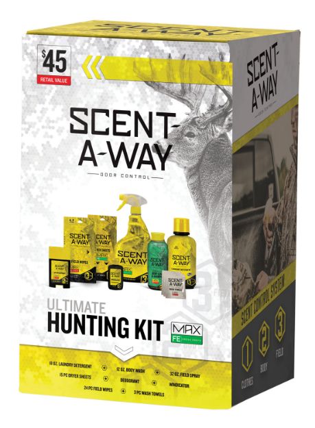 Picture of Scent-A-Way 100099 Max Ultimate Hunting Kit Odor Eliminator Odorless Scent