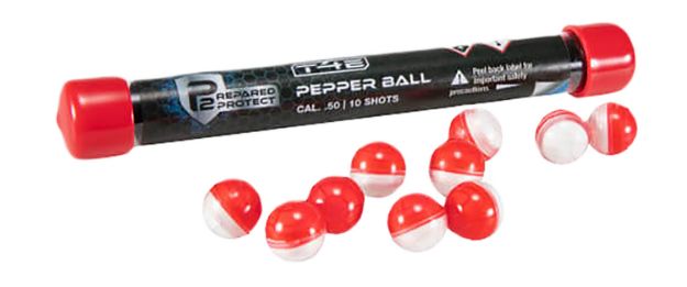 Picture of RWS/Umarex 2292301 Pepperballs Training Red/White 10 Pack