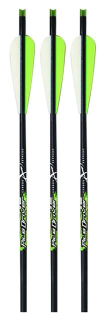 Picture of Carbon Express 52148 Piledriver Crossbolt Green 20" Carbon Fiber 3 Pack