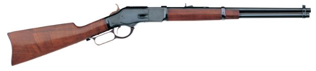 Picture of Taylors & Company 550282 1873 Carbine 357 Mag Caliber with 10+1 Capacity, 19" Blued Barrel, Color Case Hardened Metal Finish & Walnut Stock Right Hand (Full Size)