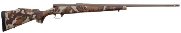 Picture of Weatherby VFN65CMR6B Vanguard First Lite 6.5 Creedmoor 4+1 26" Barrel/Rec. w/Flat Dark Earth Cerakote Finish,  First Lite Fusion Camo Fixed Monte Carlo Stock