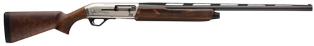 Picture of Winchester Repeating Arms 511236391 SX4 Upland Field 12 Gauge 26" 4+1 3" Matte Nickel Engraved Rec Satin Walnut Stock Right Hand (Full Size) Includes 3 Invector-Plus Chokes