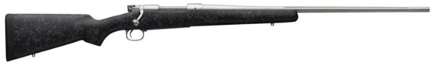 Picture of Winchester Guns 535206289 70 Extreme Weather Bolt 6.5 Creedmoor 22" 5+1 Black w/Gray Webbing Fixed Bell & Carlson w/Aluminum Bedding Stock Stainless Steel Receiver