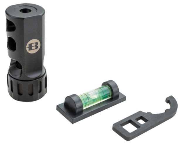 Picture of Bergara Rifles BA0006 ST-1 Self Timing Muzzle Brake, 5/8"-24 tpi Threads, 1" Diameter, 30 Cal