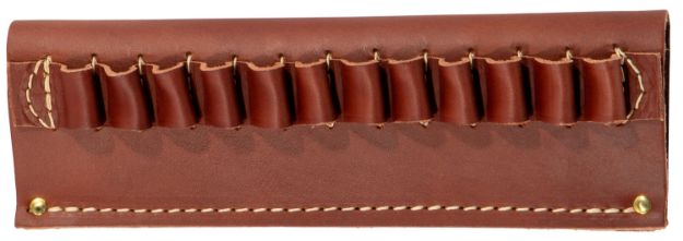 Picture of Hunter Company 0545 Cartridge Belt Slide  Chestnut Tan Leather 45 Cal 12rd Pistol 2"