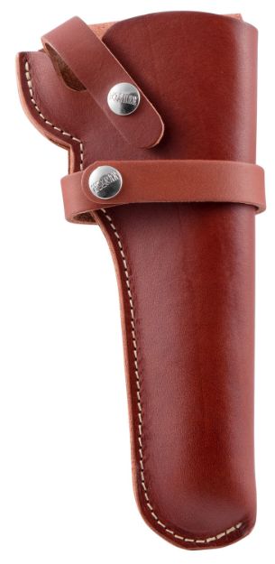 Picture of Hunter Company 110060 1100 Snapoff  Belt Size 60 Tan Leather Belt Loop Fits Colt New Frontier Fits 5.50-6.50" Barrel Right Hand