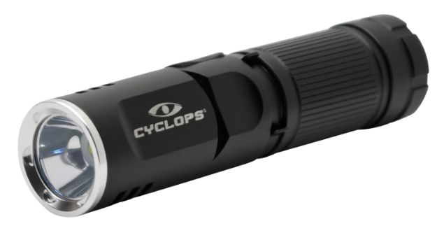 Picture of Cyclops CYCFLX400 FLX400 LED Flashlight  Black Anodized 160/400 Lumens White LED