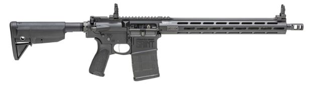 Picture of Springfield Armory STV916308B SAINT Victor 308 Win 20+1 16" Black Melonite Barrel Black Hard Coat Anodized Rec Black Adjustable Bravo Mod 0 SopMod Stock Black Bravo Mod 3 Grip Right Hand