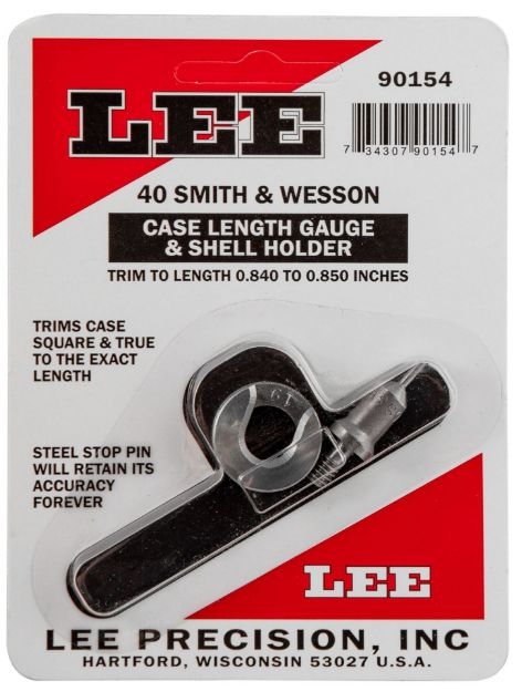 Picture of Lee Precision 90154 Case Length Gauge  40 S&W