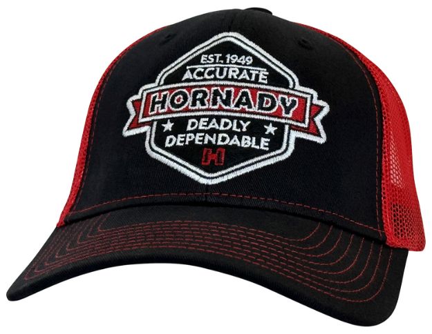 Picture of Hornady Gear 30200 Hornady Banner Black Hornady Patch