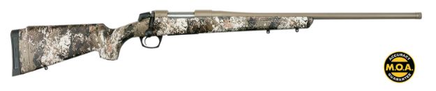 Picture of CVA CR6958 Cascade  Full Size 22-250 Rem 4+1. 22" Patriot Brown Cerakote Steel Threaded Barrel. Patriot Brown Cerakote Steel Receiver, Exclusive Realtree Hillside Fixed w/SoftTouch Stock. Right Hand