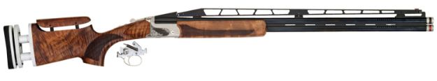 Picture of TriStar 35420 TT-15A Deluxe Double Combo 12 Gauge 3" 32" 2rd, 3" 34" 1rd Adjustable Rib Barrels Silver Rec Walnut Fixed with Adjustable Comb Stock Right Hand (Full Size) Includes 5 Extended MobilChoke