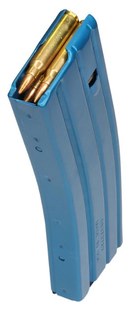 Picture of DuraMag 2023005175CPD AR-15 Duramag Speed 20rd 300 Blackout 223 Cal/5.56mm Blue Aluminum