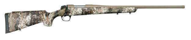 Picture of CVA CR6973 Cascade  Full Size 308 Win 3+1, 22" Sniper Gray Cerakote Steel Threaded Barrel, Sniper Gray Cerakote Steel Receiver, Exclusive Realtree Rockslide Fixed w/SoftTouch Stock, Right Hand