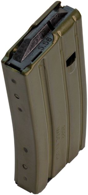 Picture of DuraMag 2023008175CPD AR-15 Duramag Speed 20rd 300 BO/223 Cal/5.56 OD Green Aluminum