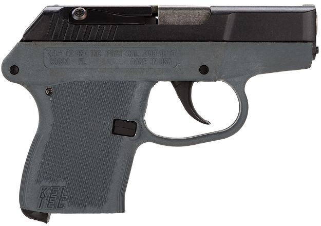 Picture of Kel-Tec P32BGRY P-32  32 ACP Caliber with 2.68" Barrel, 7+1 Capacity, Gray Finish Aluminum Frame, Serrated Blued Steel Slide & Gray Polymer Grip