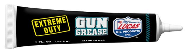 Picture of Lucas Oil 10889 Extreme Duty Gun Grease Against Heat, Friction, Wear 1 oz Squeeze Tube