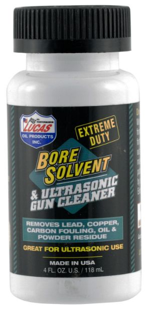 Picture of Lucas Oil 10907 Extreme Duty Bore Solvent Against Rust and Corrosion 4 oz Jar