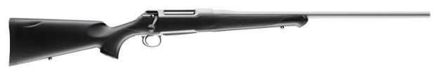 Picture of Sauer S1SX300 100 Silver XT 300 Win Mag Caliber with 4+1 Capacity, 24" Barrel, Stainless Cerakote Metal Finish & Black Fixed Ergo Max Stock Right Hand (Full Size)