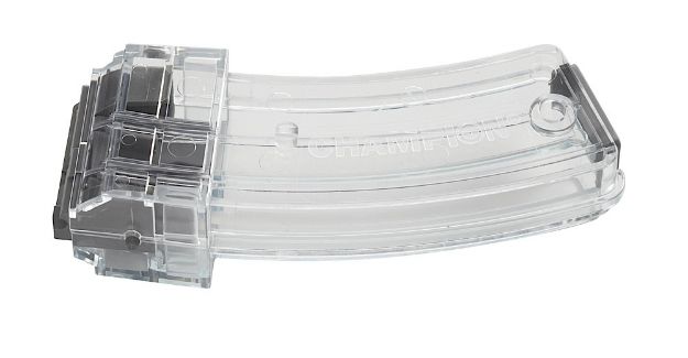 Picture of Champion Targets 40421 Replacement Magazine Double Stack Clear Rotary 25rd 22 WMR Fits Ruger 10/22/Model 96/77