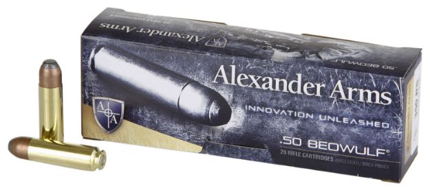 Picture of Alexander Arms AB400FPBOX FP  50Beowulf 400gr Flat Point 20 Per Box/10 Case