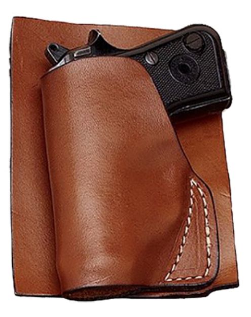 Picture of Hunter Company 25002 Pocket  Pocket Brown Leather Pocket Fits Ruger LCP 380 Right Hand