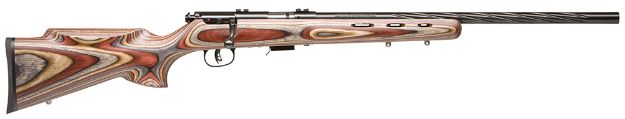 Picture of Savage Arms 96770 93R17 BRJ Full Size 17 HMR 5+1, 21" Matte Blued Button-Rifled Barrel & Receiver, Multi Fixed Monte Carlo Stock