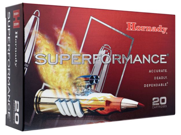 Picture of Hornady 80463 Superformance  243Win 95gr Super Shock Tip 20 Per Box/10 Case