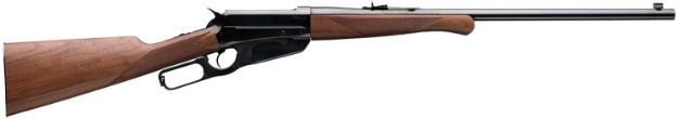 Picture of Winchester Repeating Arms 534070128 Model 1895 Grade I Full Size 30-06 Springfield 4+1 24" Brushed Polish Blued Button Rifled Steel Barrel, Drilled & Tapped Steel Receiver, Walnut Straight Grip Stock