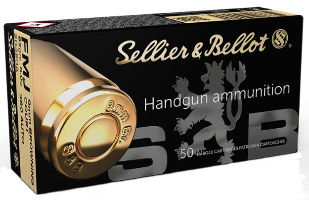 Picture of Sellier & Bellot SB380A Handgun  380ACP 92gr Full Metal Jacket 50 Per Box/20 Case