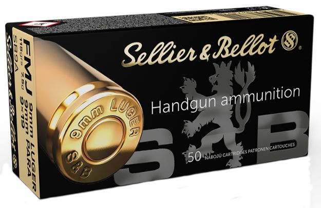 Picture of Sellier & Bellot SB9A Handgun  9mmLuger 115gr Full Metal Jacket 50 Per Box/20 Case