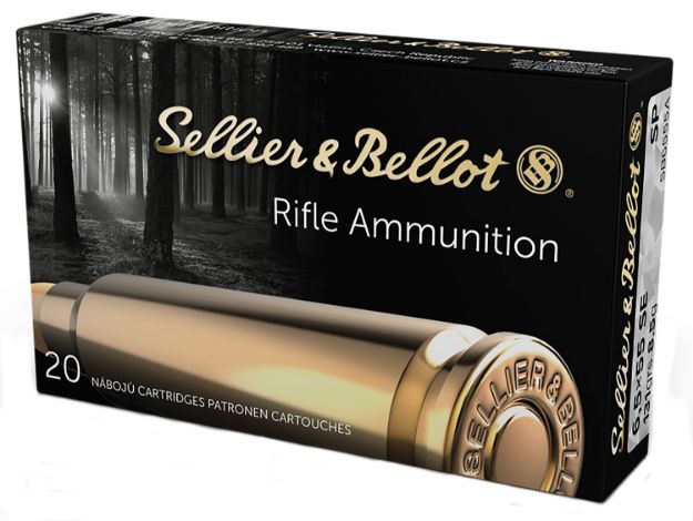 Picture of Sellier & Bellot SB6555A Rifle  6.5x55Swedish 131gr Soft Point 20 Per Box/20 Case