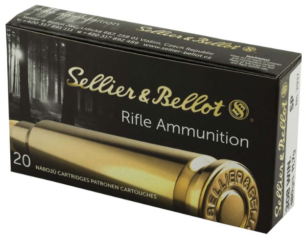 Picture of Sellier & Bellot SB308C Rifle  308Win 180gr Soft Point 20 Per Box/25 Case