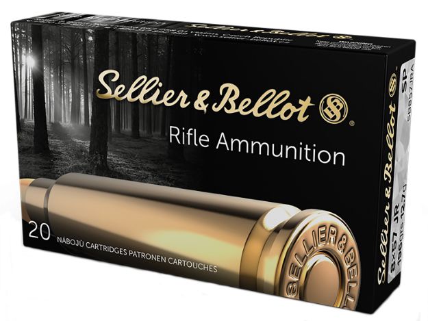 Picture of Sellier & Bellot SB857JRA Rifle  8x57mmJR 196gr Soft Point 20 Per Box/20 Case