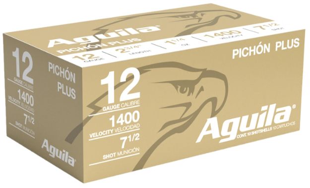 Picture of Aguila 1CHB1295 Pichon Plus High Velocity 12Gauge 2.75" 1 1/4oz 7.5Shot 10 Per Box/25 Case