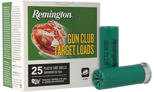 Picture of Remington Ammunition 20248 Gun Club  12Gauge 2.75" 1 1/8oz 9Shot 25 Per Box/10 Case