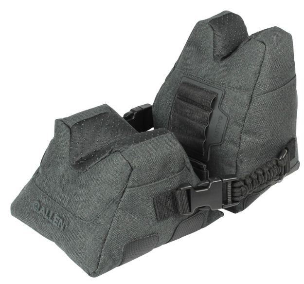 Picture of Allen 18417 Eliminator  Prefilled Front and Rear Bag, Gray Polyester, Side Release Buckles, Weighs 4.50 lbs., 11.50" L x 7.50" H